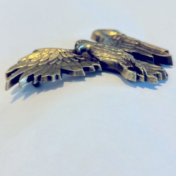 Soaring Eagle VTG belt buckle Solid Brass Baron Buckle 1979  Tawian stamped